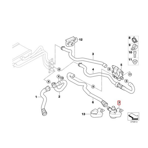 BMW アディショナルウォーターポンプ