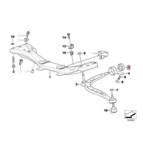 BMW コントロールアームブッシュ