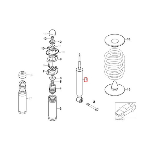 BMW ショックアブソーバー