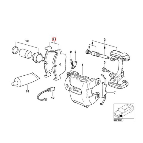 BMW ブレーキパッド