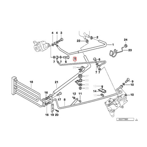 BMW パワステホース