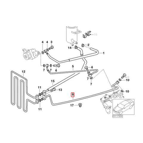 BMW パワステホース