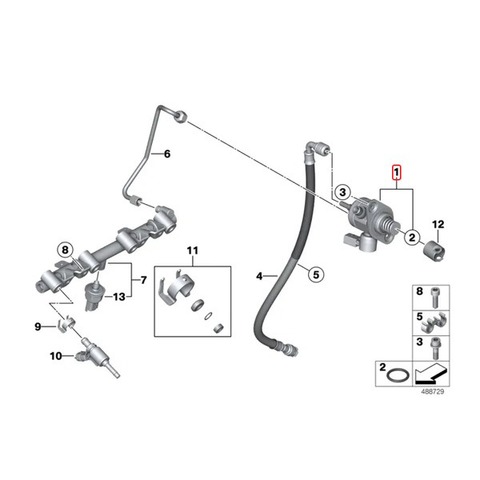 BMW ハイプレッシャーポンプ