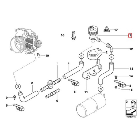 BMW タンクベントバルブ