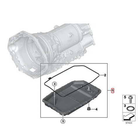 BMW ATオイルパン オイルフィルターASSY