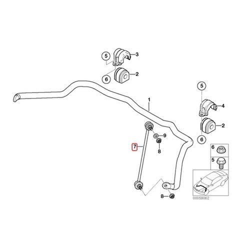 BMW フロント ロアアーム他左右8点セット