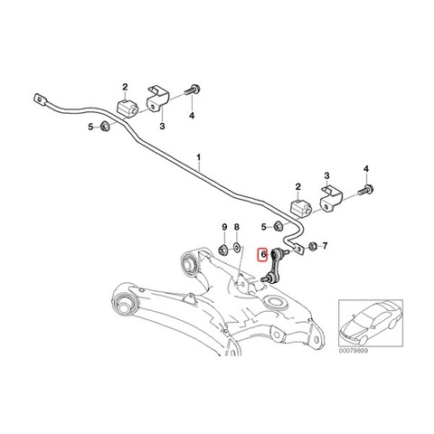 BMW リア/リヤ スタビライザーリンク