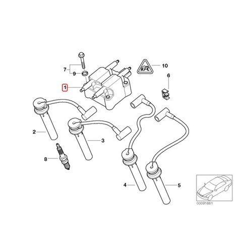 MINI ミニ イグニッションコイル