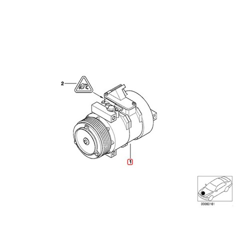 BMW ACコンプレッサー