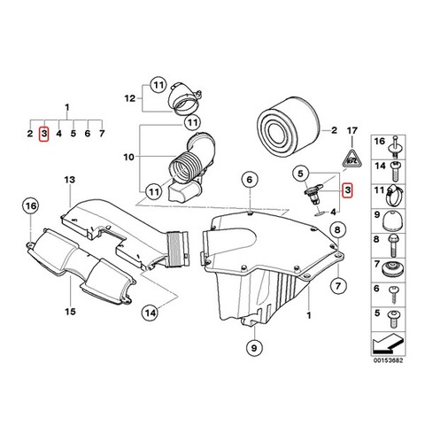 BREMI製 BMW エアフロメーター