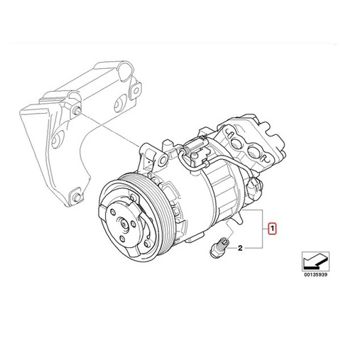 BMW ACコンプレッサー