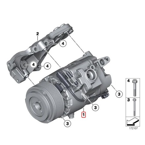 BMW ACコンプレッサー