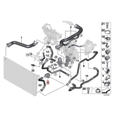 BMW アディショナルウォーターポンプ