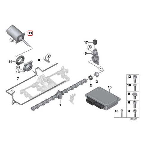 BMW VVTモーター/サーボモーター