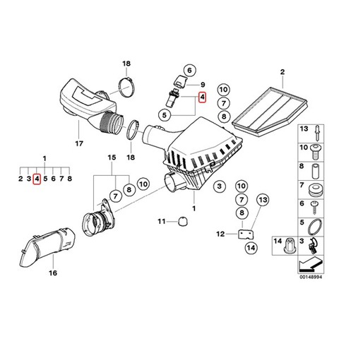 BMW エアフロメーター ＜ BMWパーツ専門プロテックオートショップ