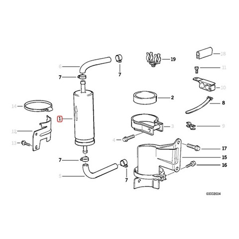 BMW 燃料フィルター