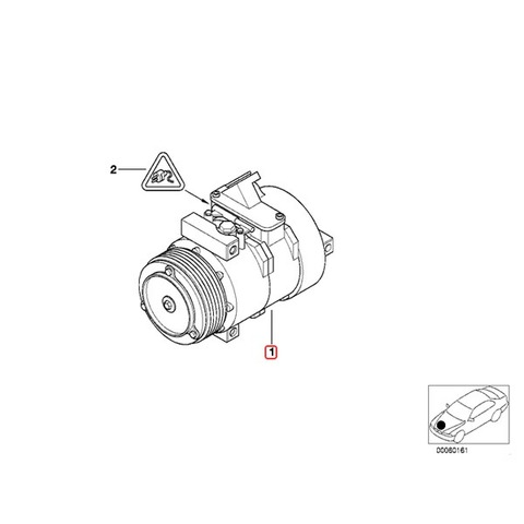 BMW ACコンプレッサー