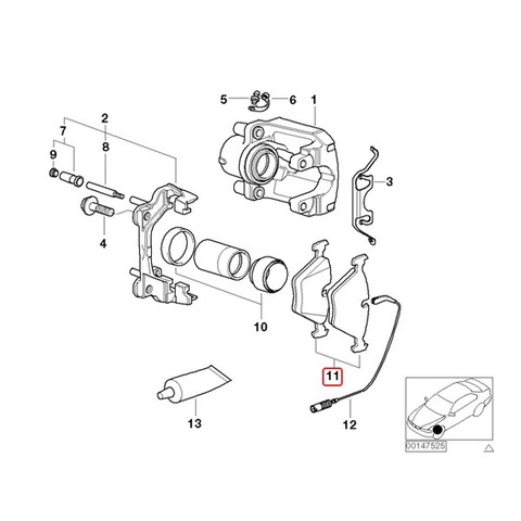 MEYLE製 BMW フロント ブレーキパッド