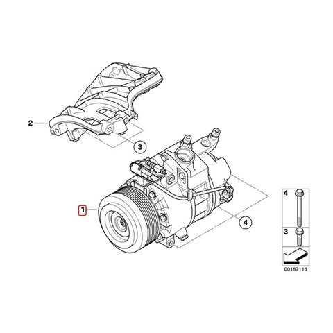 BMW ACコンプレッサー