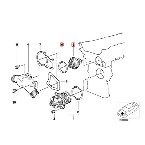 BMW サーモスタット