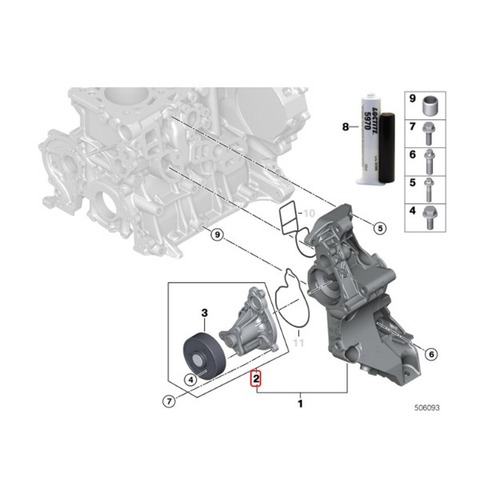 BMW ウォーターポンプ