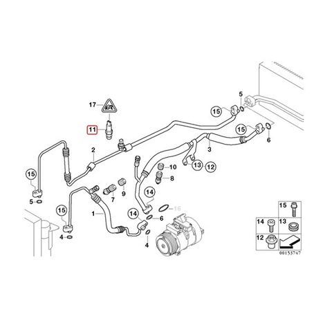 BMW AC圧力センサー