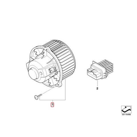 BMW ブロアモーター