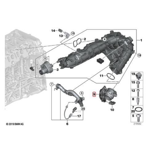 BMW スロットルボディ