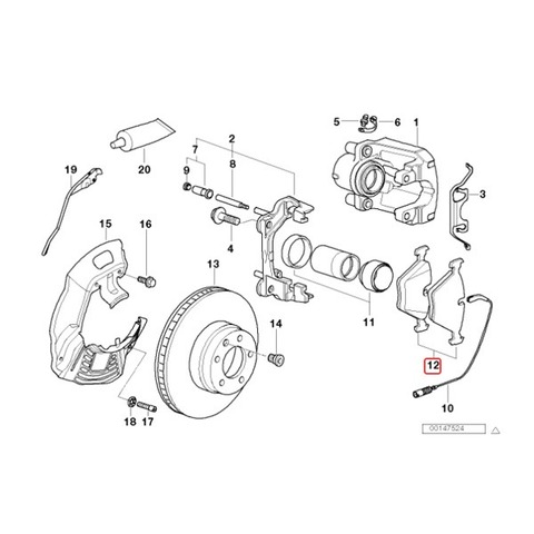 BMW ブレーキパッド