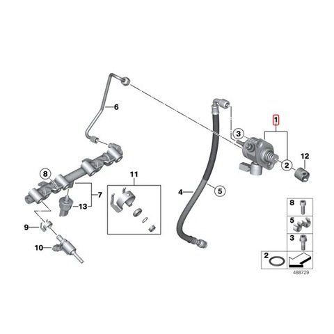 BMW ハイプレッシャーポンプ