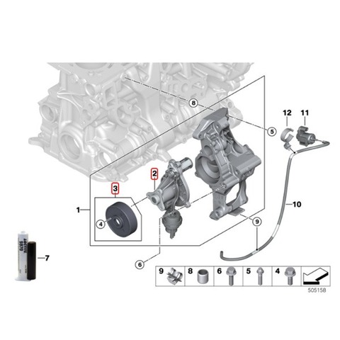 BMW ウォーターポンプ