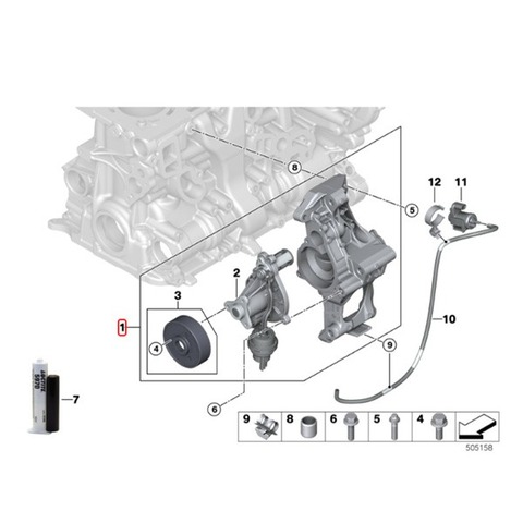 BMW ウォーターポンプ