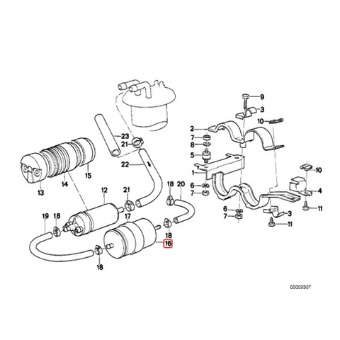 BMW 燃料フィルター