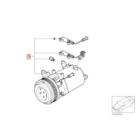 BMW ACコンプレッサー