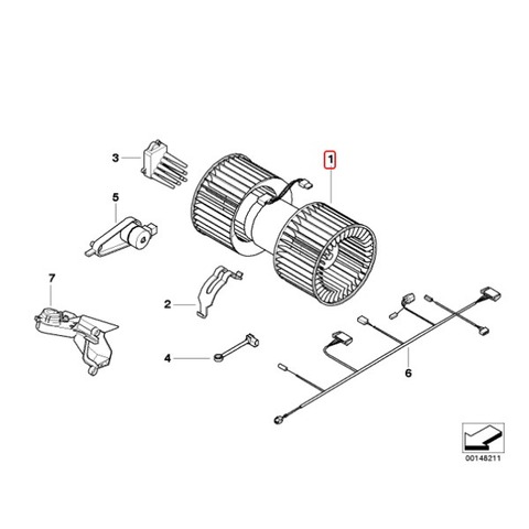 BMW ブロアモーター