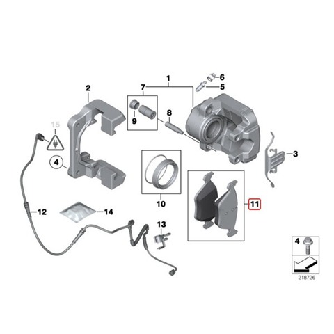 Brembo製 BMW ブレーキパッド