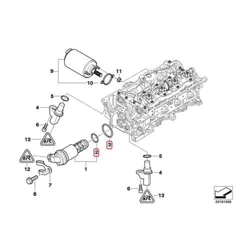 BMW シリンダーヘッドカバーガスケットセット