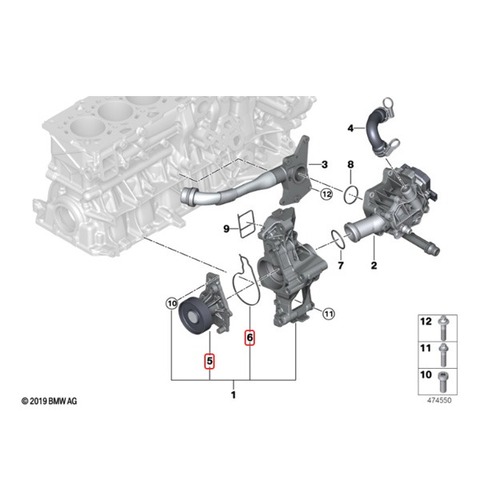 BMW ウォーターポンプ