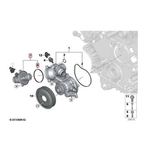 BMW サーモスタット/サーモスタッド