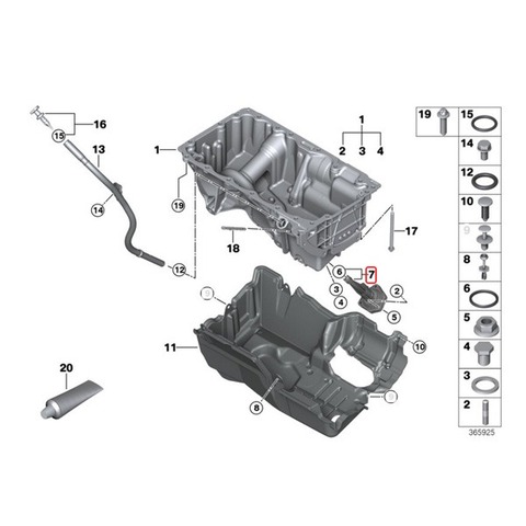 BMW エンジンオイルレベルセンサー