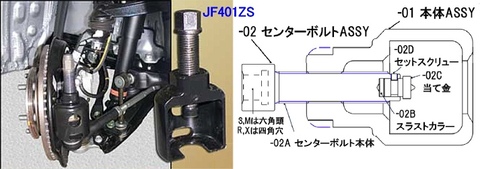 在庫有り ハスコー(HASCO) JF401ZS ボールジョイントリムーバーS 代引発送不可 全国送料無料 税込特価