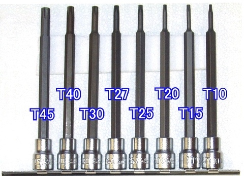 RS3025/8-L140 コーケン(Ko-ken) T型トルクスビットセット インボイス制度対応 代引発送不可 全国送料無料 税込特価