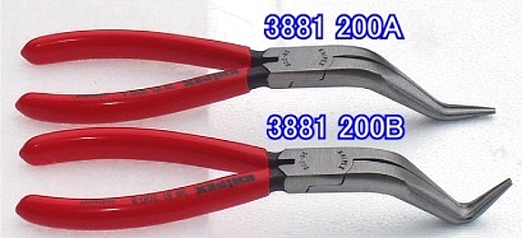 クニペックス メカニックプライヤー2本セットKNIPEX 3881-200A・B