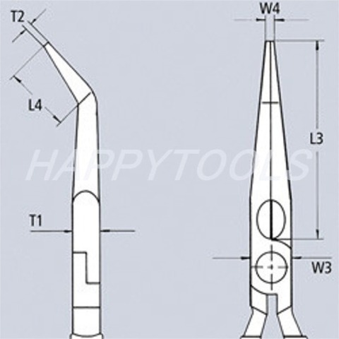 在庫有 2622-200 クニペックス(KNIPEX) 先長曲ラジオペンチ ヘッド磨き コンフォートハンドル 200mm インボイス制度対応 代引発送不可 全国送料無料 税込特価