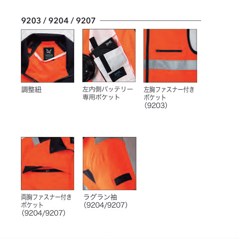 7.2V　空調服®　スターターキット