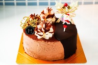 [糖質オフ]チョコレートのクリスマスケーキ直径20cm