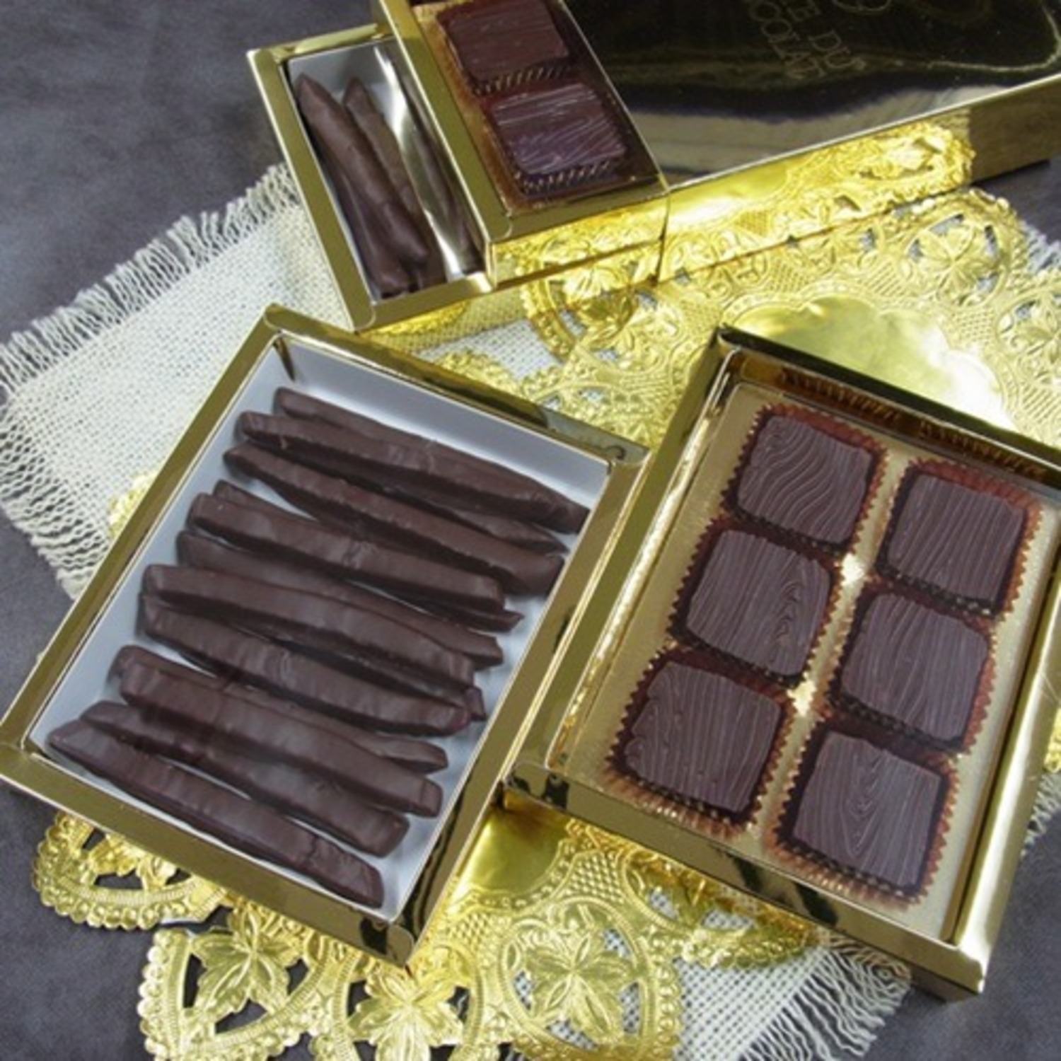 プティショコラ2段セット ＜ 99 ROUTE DU CHOCOLAT