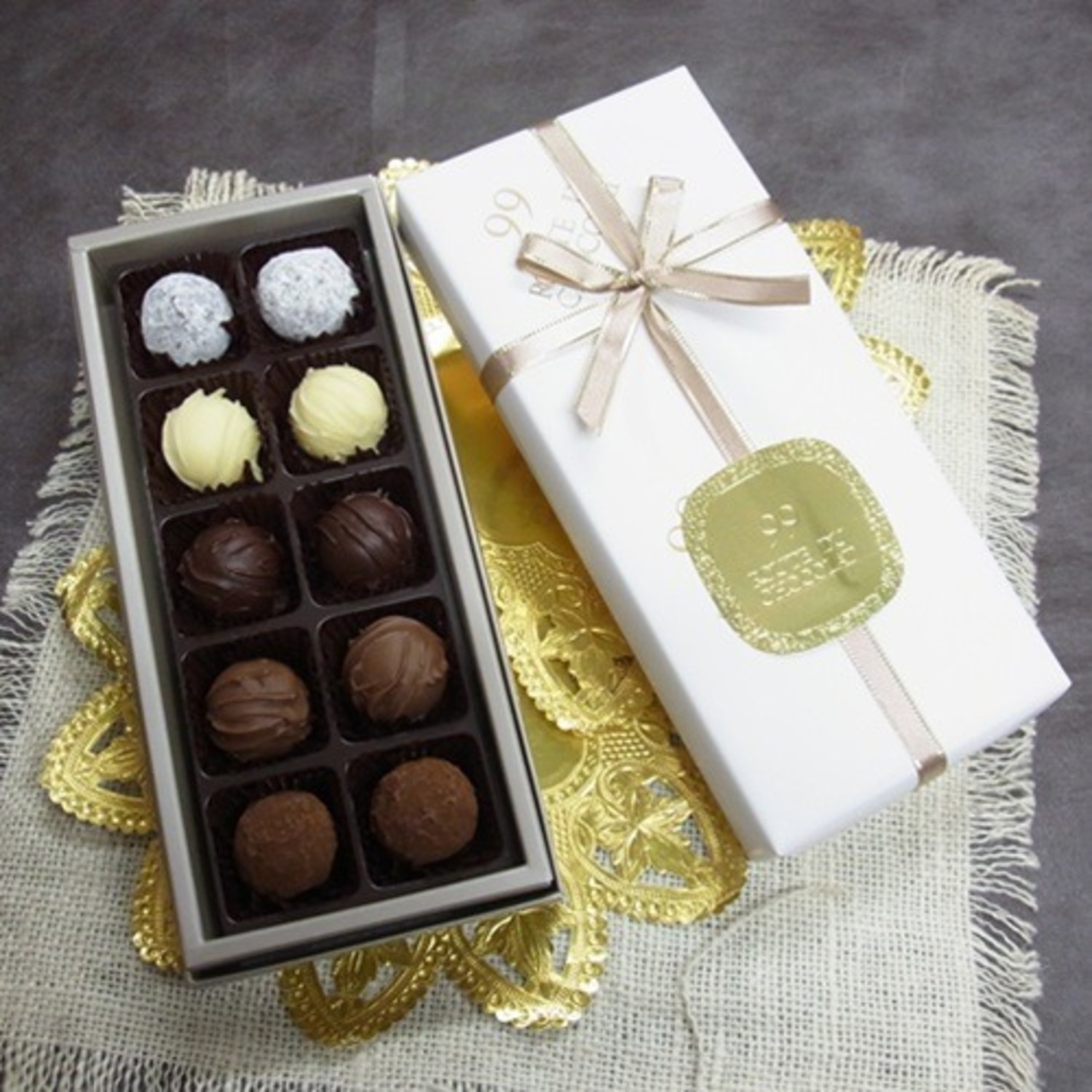 ギフトセット トリュフお詰め合わせ10ヶ入 ＜ 99 ROUTE DU CHOCOLAT