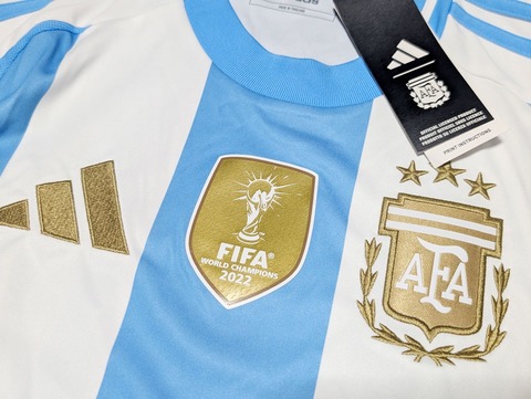 2024　アルゼンチン代表　ホーム（水白）　adidas 【送料無料】