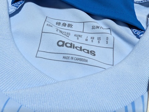 【2022カタールワールドカップモデル】　スペイン代表　Away　adidas